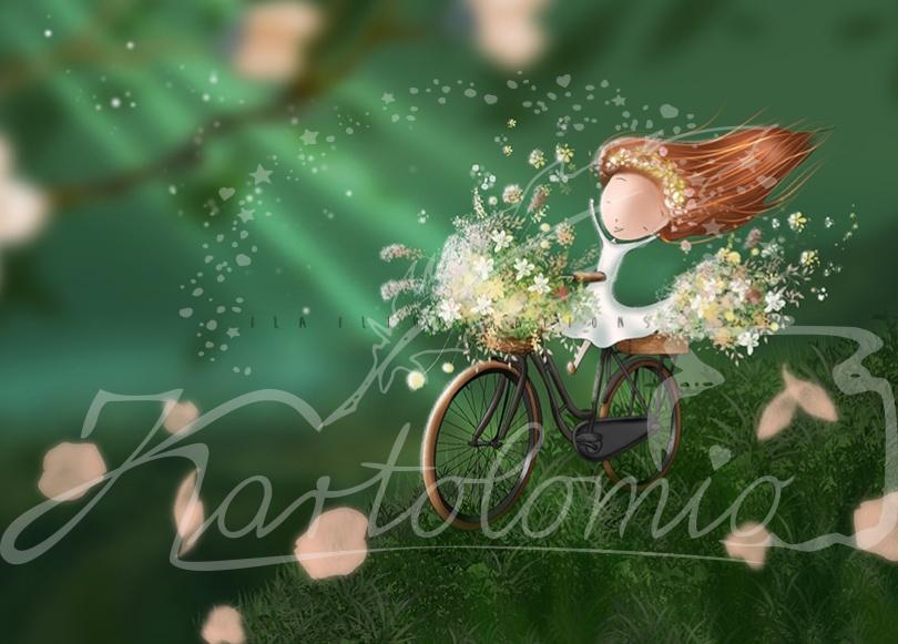Blossom bike