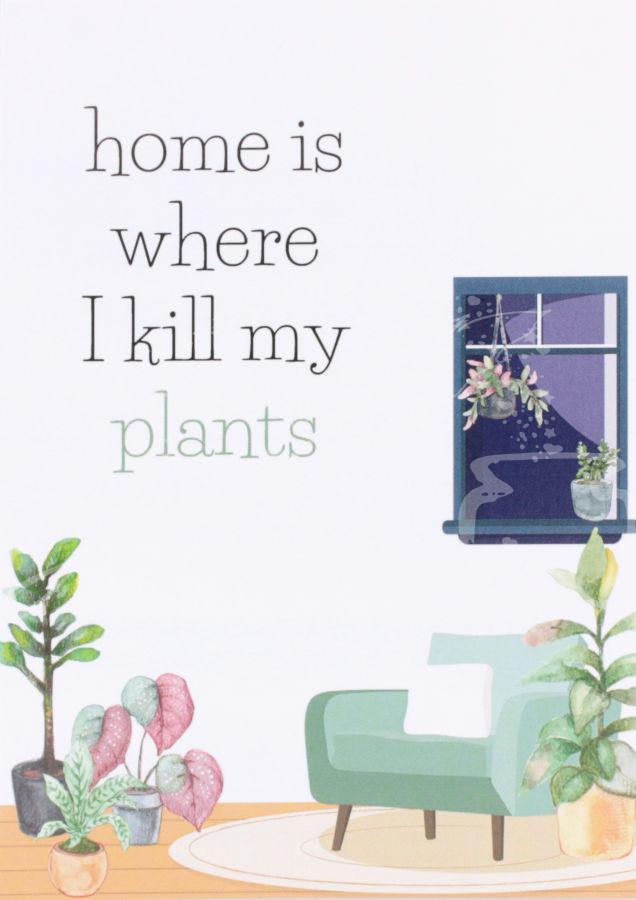 Home is where I kill my plants