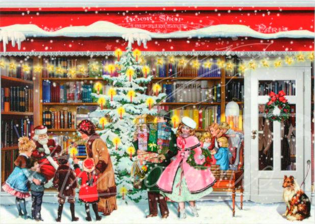 Weihnachtlicher Buchladen - Christmas Book shop