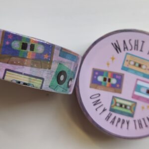 Washi-Tape "Retro Kassetten"