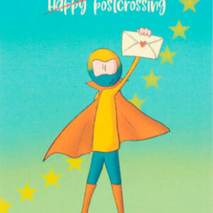 Happy Postcrossing - Hero Postcrossing - No. 3