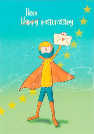 Happy Postcrossing - Hero Postcrossing - No. 3