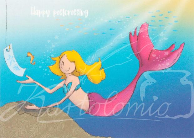 Happy Postcrossing - Underwater love - No. 9