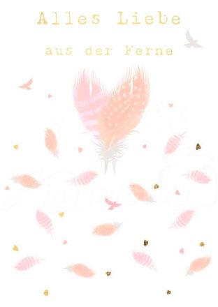 Alles Liebe aus der Ferne