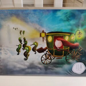 Poster Ila Illustrations "The magic carriage" A4