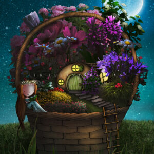 Poster Ila Illustrations "Tiny garden" A4