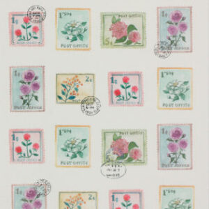 Briefmarkensticker - Vintage