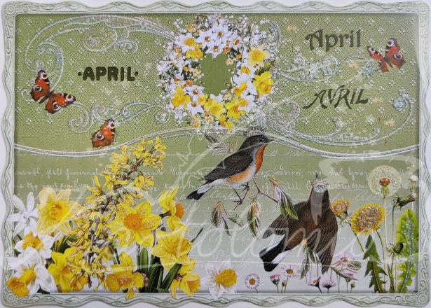 April - Monatskarte