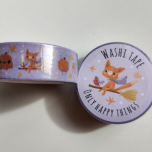 Washi-Tape Halloween "Trick or Treat" / "Süßes oder Saures"
