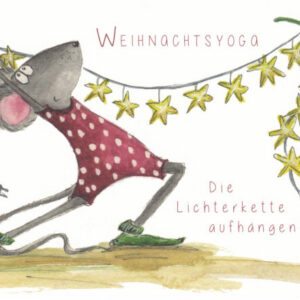 Weihnachtsyoga - Die Lichterkette aufhängen