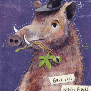 Ganz viel wildes Glück (Wildschwein)