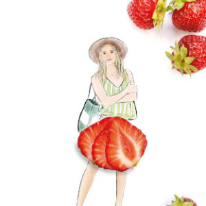 Erdbeer-Mädchen