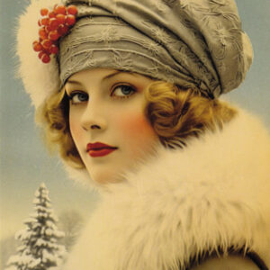 Vintage lady